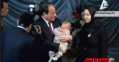 السيسى:صعب علينا مشاهدة الثمن الذى يدفعه أبناء مصر لأجل الوطن