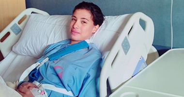 "مسمار" فى يد بطلة منتخب الدراجات