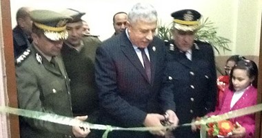بالصور.. مدير أمن الغربية يفتتح السجل المدنى فى السنطة