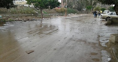 هطول الأمطار بكفر الشيخ وتوقف حركة الصيد بميناء البرلس