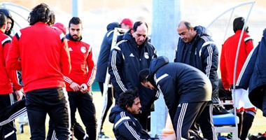 بالصور.. لاعبو الأهلى ينتظمون فى معسكر المنتخب