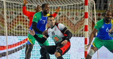 منتخب الفراعنة يكتسح الجابون 31 /16 فى أمم إفريقيا لليد