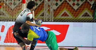 تقدم الفراعنة على الجابون فى الشوط الأول بأمم أفريقيا لليد