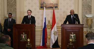على عبد العال فى لقائه برئيس الدوما: التعاون مع روسيا هام بجميع المجالات