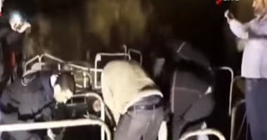 انتشال جثة شاب ضحية سقوط سيارة بترعة المريوطية فى البدرشين