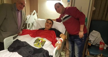 اليوم.. طنطا تستقبل النقيب محمود الكومى بعد رحلة علاج فى لندن