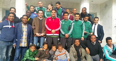 بالصور.. الغندور وجريشة والبنا فى زيارة لمستشفى يعقوب بأسوان