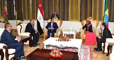 السيسي يصل إثيوبيا اليوم للمشاركة فى القمة 28 للاتحاد الأفريقى