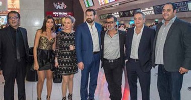 أبطال فيلم "كدبة كل يوم" يحتفلون بعرضه فى دبى