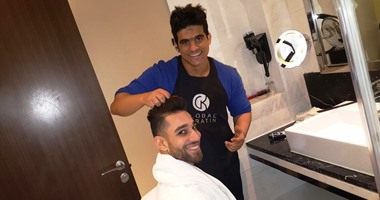 عمرو السولية يستعد لزفافه بـ"ماسك" وتسريحة نيولوك