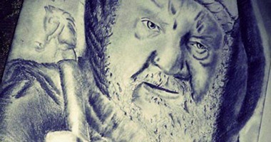 قارئ يشارك " صحافة المواطن" برسومات كاريكاتيرية وبورتريهات لنجوم عالمية ومصرية