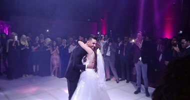 7 مشاهد مثيرة فى حفل زفاف عمرو السولية