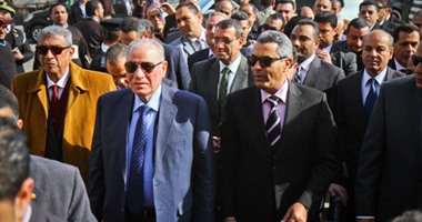 الزند يفتتح مجمع محاكم جهينة غرب سوهاج