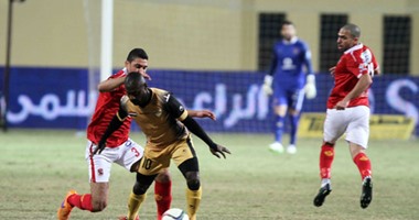 بالصور.. تعادل سلبى بين الإنتاج والأهلى فى الشوط الأول