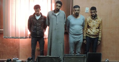 مباحث أسوان تضبط تشكيلا عصابيا سرق محل إكسسوارات سيارات
