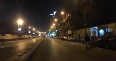 احترس.. كاميرات تراقب حركة المرور فى محيط اﻹغلاق الجزئى لكوبرى غمره