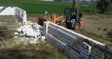 أمن الإسكندرية يزيل 40 حالة تعد على الأراضى الزراعية