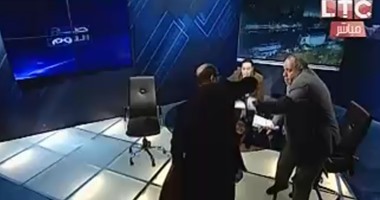 مدعى النبوة يعتدى بالضرب على نبية الوحش على الهواء بـ"صح النوم"