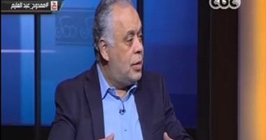 أشرف زكى: ممدوح عبد العليم كان ثوبه أبيض.. ولم يفتعل مشكلة أبداً