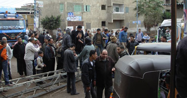 بالصور.. قطع طريق بلقاس بسبب نقص الغاز