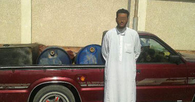 ضبط 2 طن بنزين مدعم بالقنطرة شرق قبل بيعها بالسوق السوداء