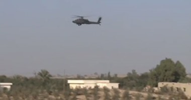 مقتل 7 مسلحين فى قصف جوى جنوب الشيخ زويد