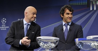 برشلونة يواجه المان سيتى وتشيلسى مع سان جيرمان فى دورى أبطال أوروبا