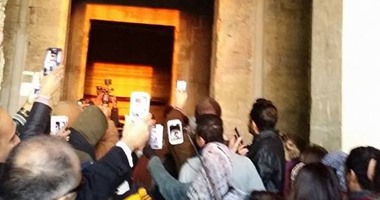 تعامد الشمس على معبد قصر قارون بالفيوم