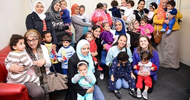 بالصور.. أطفال "كى جى" يحتفلون بـ"يوم ارتداء البيجامة"