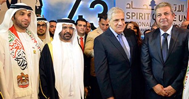 محلب ونجوم الفن والسياسة والإعلام يحتفلون بالعيد الـ43 للإمارات