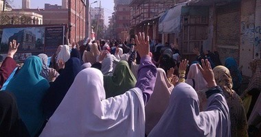 سلاسل بشرية ومسيرات للإخوان بكفر الشيخ فى ذكرى 3 يوليو