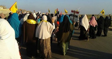 الأمن يفض مسيرة محدودة للإخوان بالمنيا