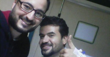 ننشر أول صورة سيلفى مع النجم سامو زين بعد تعرضه لوعكة صحية