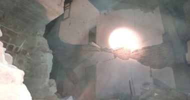 إصابة 7 أشخاص فى انهيار منزل من طابقين بقرية الجزيرية فى قنا