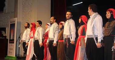 احتفال فنى مصرى فلسطينى فى يوم التضامن مع شعب فلسطين