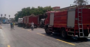 الدفاع المدنى بالداخلة يسيطر على حريق بحظيرة ماشية ونفوق 6 رؤوس أغنام