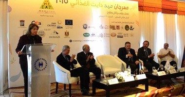 الخولى تفتتح مهرجان ميد دايت الغذائى 2015