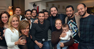 بالصور.. نجوم الفن والمشاهير يحتفلون بعيد ميلاد عمرو عبد العزيز وتامر عبد المنعم