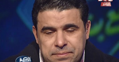 خالد الغندور على الهواء باكيًا: "ربنا يرحم ابنتى خديجة"