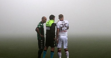 بالصور.. اتجاه لإقامة لقاء ساسولو وتورينو غدا بعد تأجيله بسبب الضباب 
