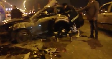 تفحم جثة سائق شاحنة بعد اصطدام سيارته بأخرى على طريق "قفط -القصير"