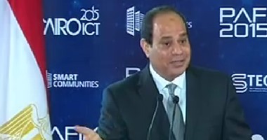 السيسى: تكنولوجيا المعلومات ستسهم فى تحسين الخدمات الصحية والإنتاجية