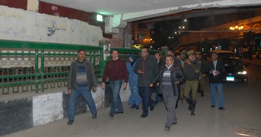 بالصور.. محافظ اسيوط يتفقد غرف وطلمبات رفع المياه بالأنفاق والميادين