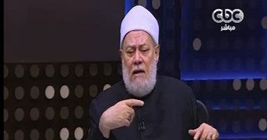 على جمعة: موضع جثمان النبى أفضل من العرش والكعبة بإجماع المسلمين .."مدد يا رسول الله أو يا حسين" لا تكفر صاحبها وتعنى طلب الدعاء.. والتصوير الفوتوغرافى مجرد "احتباس ظل" وليس محرما