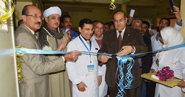 محافظ سوهاج يفتتح وحدة العناية المركزة بمستشفى طهطا العام بعد تطويرها
