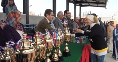 بالصور.. ختام الأنشطة الرياضية للألعاب الجماعية بجامعة القناة