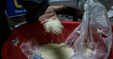 ضبط 25 طن أرز مجهول المصدر أثناء تهريبه لبيعه فى الفيوم