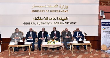 بالصور..وزير الاستثمار: تعميم نظام العناقيد على الصناعات ذات الميزة النسبية