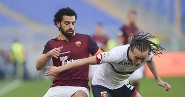 بالفيديو.. محمد صلاح يهدر هدفا أمام جنوى