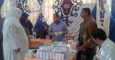 بالصور.. إجراء الكشف الطبى على 115 من سجناء مركز كفر الشيخ